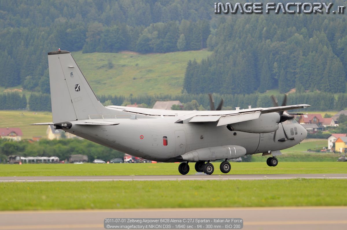 2011-07-01 Zeltweg Airpower 6428 Alenia C-27J Spartan - Italian Air Force